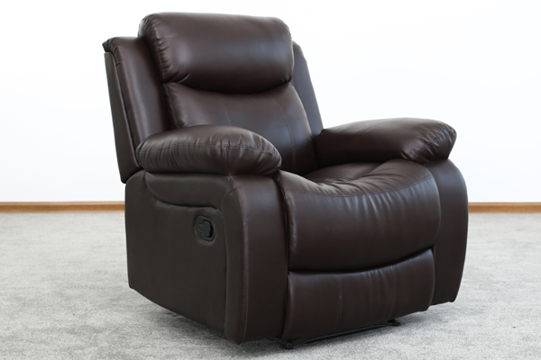 OK-RC8003 LEATHER RECLINING SOFA