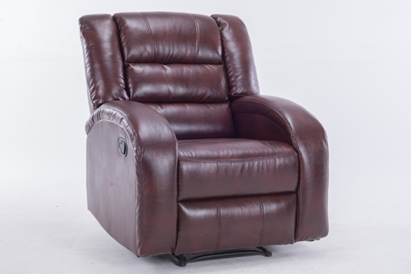 OK-RC8008 LEATHER FINISHING MANUAL leather RECLINER