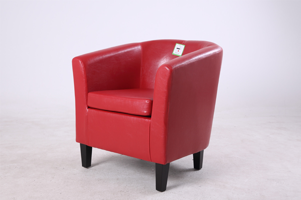 OK-EU003 Faux leather handcrafted popular designed tub chair