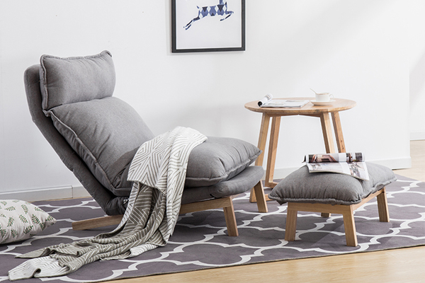 OK-EU013 Adjustable single recliner floor sofa
