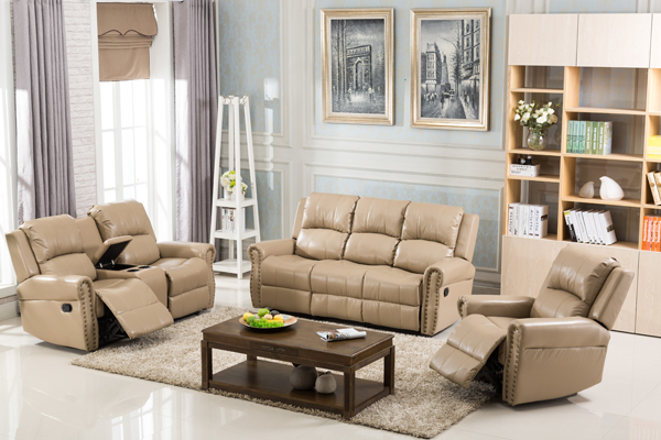 OU-8001Set recliner home living room sofa set