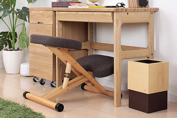 ok-k003 beech wood construction adjustable kneeling chair